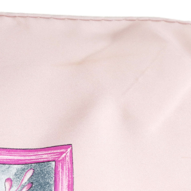 [爱马仕]爱马仕（Hermes）Care 90 Giverny Silk Pink Ladies围巾等级