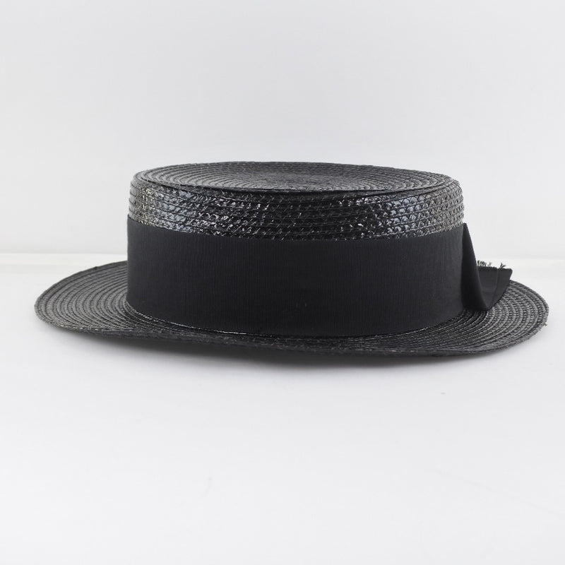 [圣洛朗·巴黎]太阳洛朗 
 帽子 
 551676 4YB50 1000人造丝X棉布黑色男子+等级