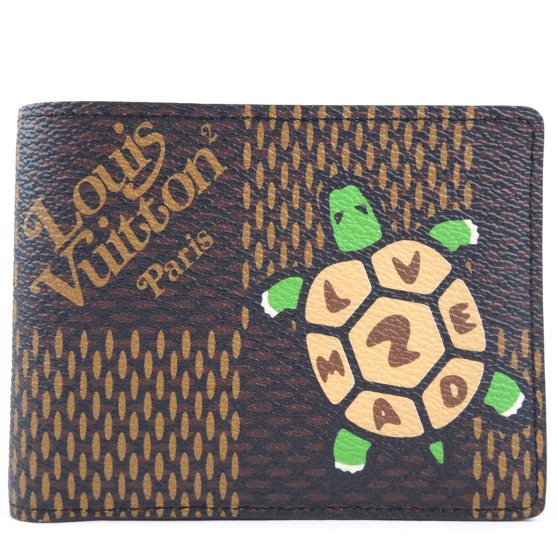 Louis Vuitton Louis Vuitton x Nigo LV 2 Made Turtle Wallet Portemonnaie
