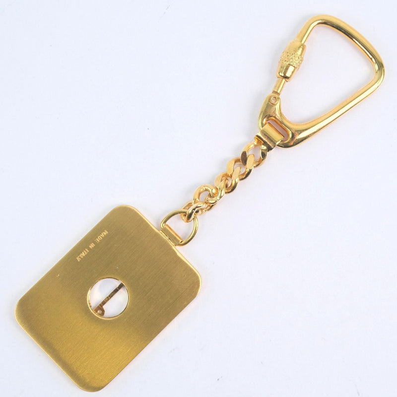[Dunhill] Dunhill Keychain Gold Plated Gold Unisex Keychain A Rank