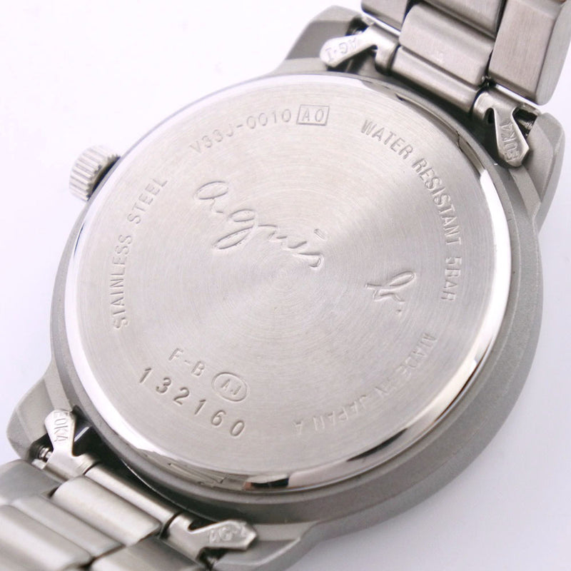 agnes b.】アニエスベー V33J-0010 FANQ011 腕時計 ステンレス