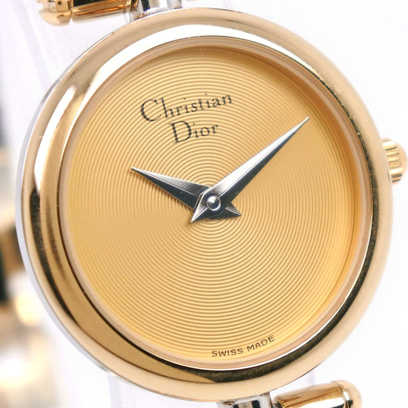 Dior】クリスチャンディオール 3025 腕時計 ステンレススチール 