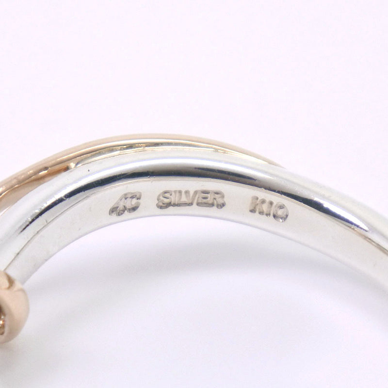 [4 ° C] Yeong Sea Ring / Ring Silver x K10 Yellow Gold No. 12 Ladies Ring / Ring A-Rank