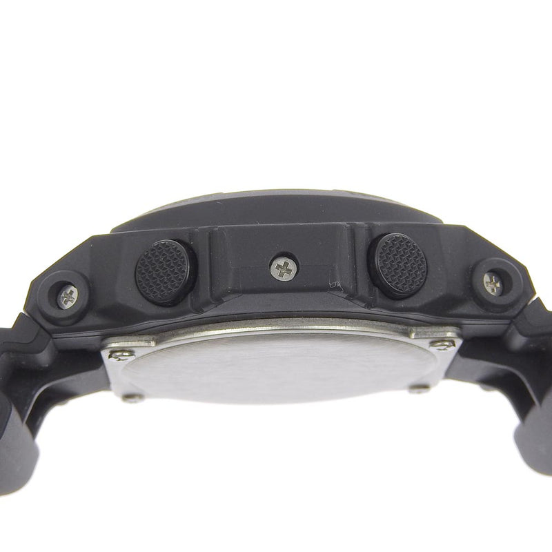 【CASIO】カシオ
 Gショック 腕時計
 GA-300 ステンレススチール×ラバー 黒 クオーツ アナデジ表示 黒文字盤 G shock メンズAランク