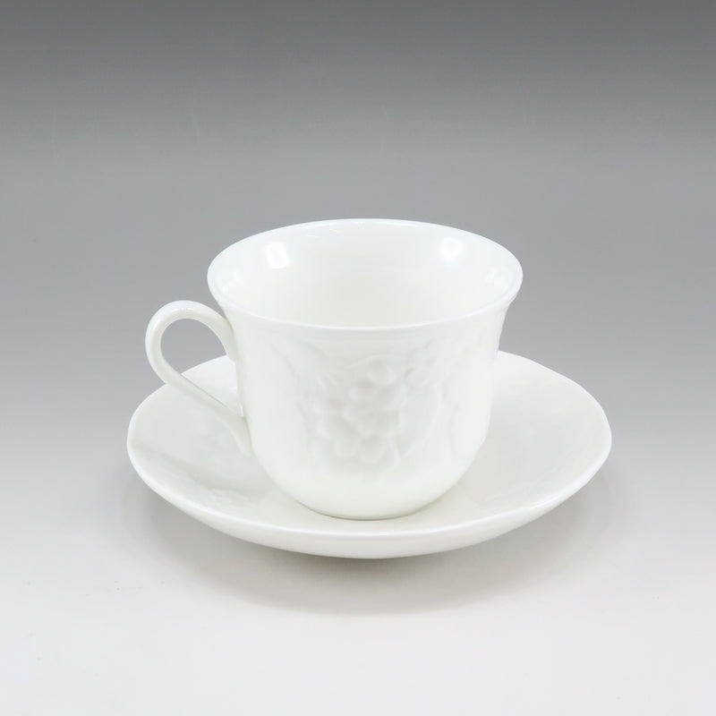 [Wedgwood] Wedgewood Strawberry & Bine Cup & Saucer × 1 Porcelana_ Vigera s Rank