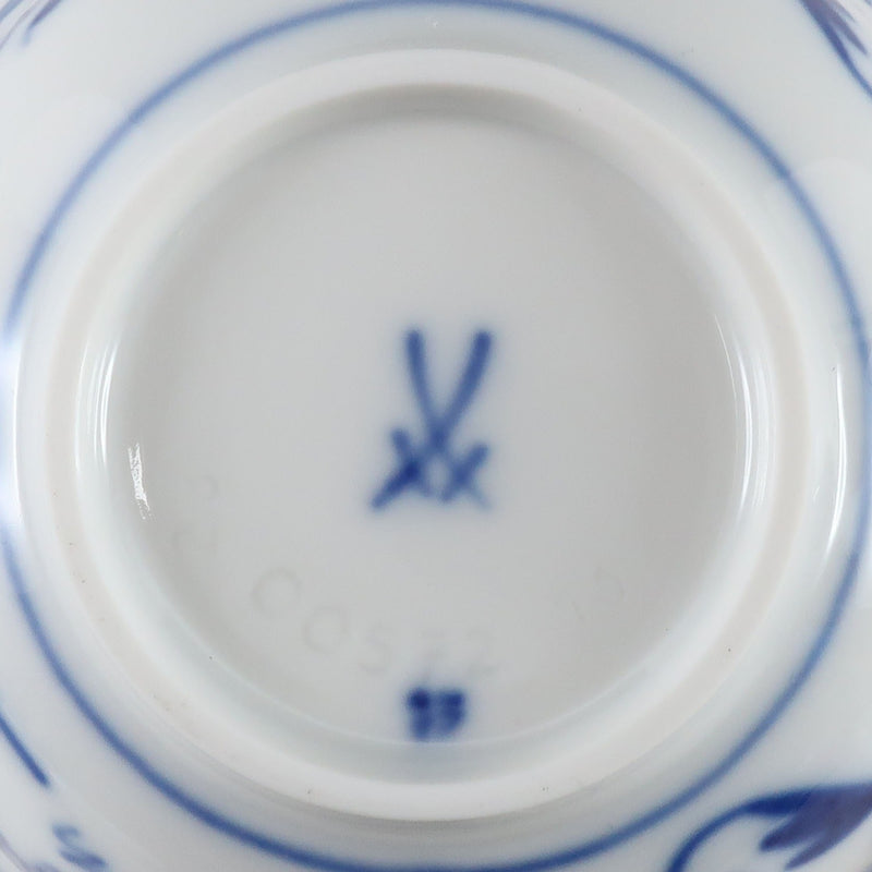 [Meissen] Meissen Blue洋葱杯和碟子×2 800101/00582 _餐具