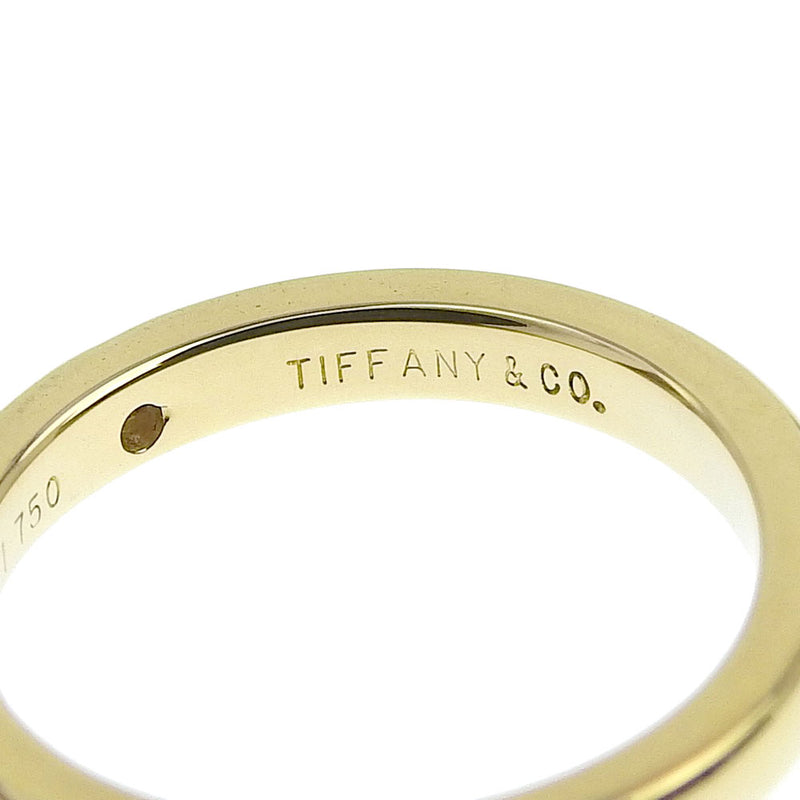 [Tiffany＆Co。] Tiffany堆叠乐队Elsa Peletti K18黄金X钻石4号金女士戒指 /戒指SA等级