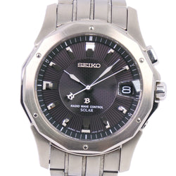[Seiko] Seiko Radio Wave 7B22-0ac0 Reloj titan de radio solar reloj gris para hombres