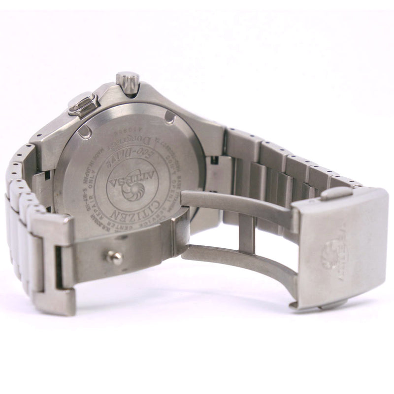 [CITIZEN] Citizen Eco Drive Atessa H410-T003907 Watch Titanium Eco Drive Men's Gray Dial Watch A-Rank