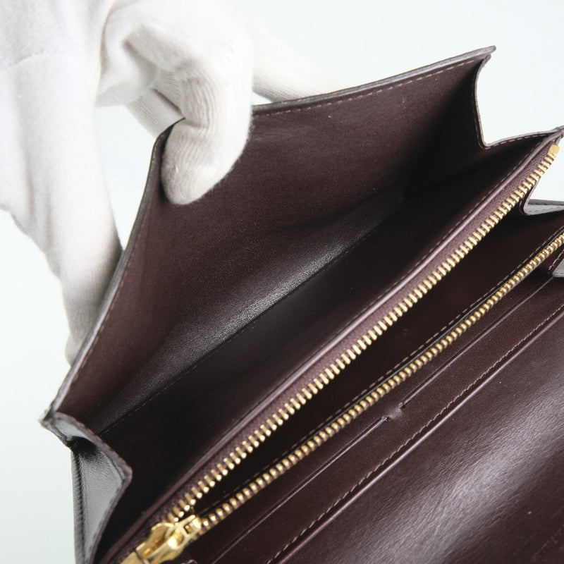 Louis Vuitton Monogram Portofeuil Sala M61734 Women's Long Wallet — Resold