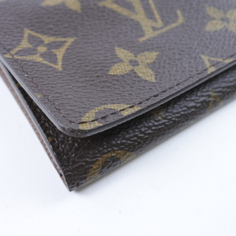 [LOUIS VUITTON] Louis Vuitton Anverop Cartodouvisit M62920 Monogram Canvas tea CA0036 engraved unisex card case A-Rank