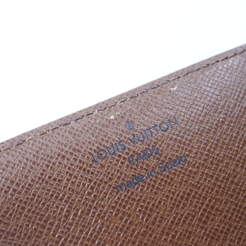 [Louis Vuitton] Louis Vuitton Anverop CartoDoUvisit M62920 Monogram Canvas Tea CA0036 Case de tarjeta unisex grabada A-Rank