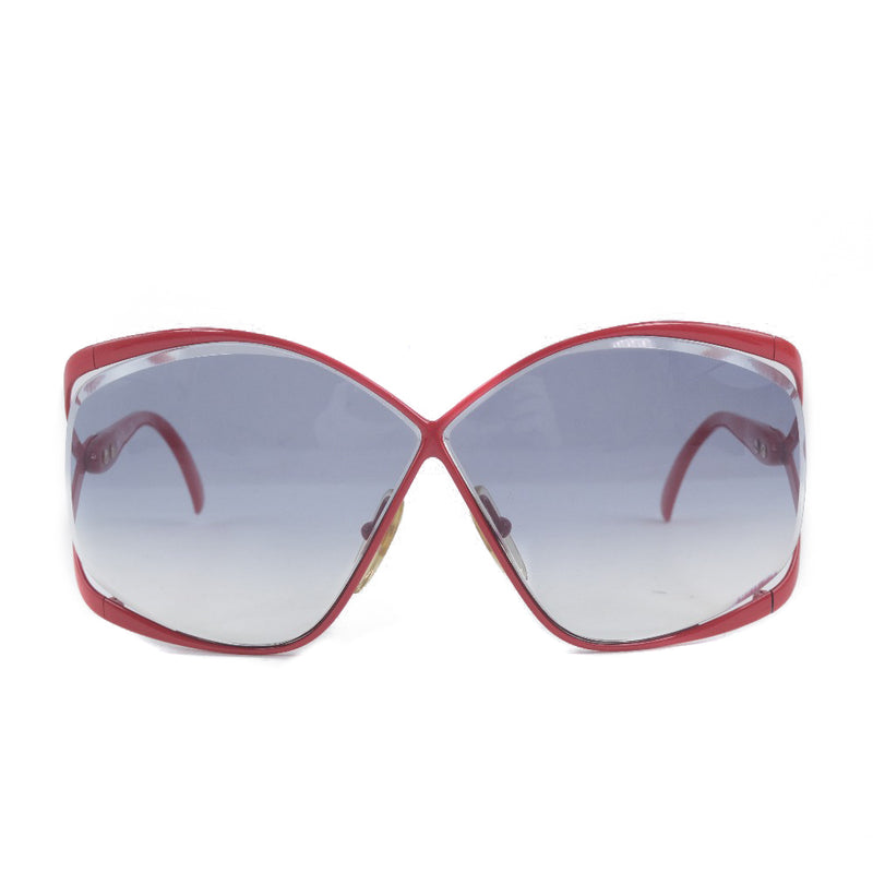 【Dior】クリスチャンディオール
 ヴィンテージ 2056 30 サングラス
 プラスチック 赤 67□03刻印 メンズ サングラス