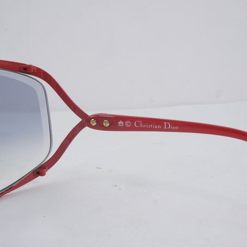 【Dior】クリスチャンディオール
 ヴィンテージ 2056 30 サングラス
 プラスチック 赤 67□03刻印 メンズ サングラス