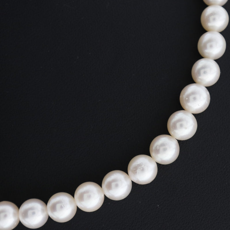 Pearl 7-7.5mm Pearl x Silver Ladies Necklace