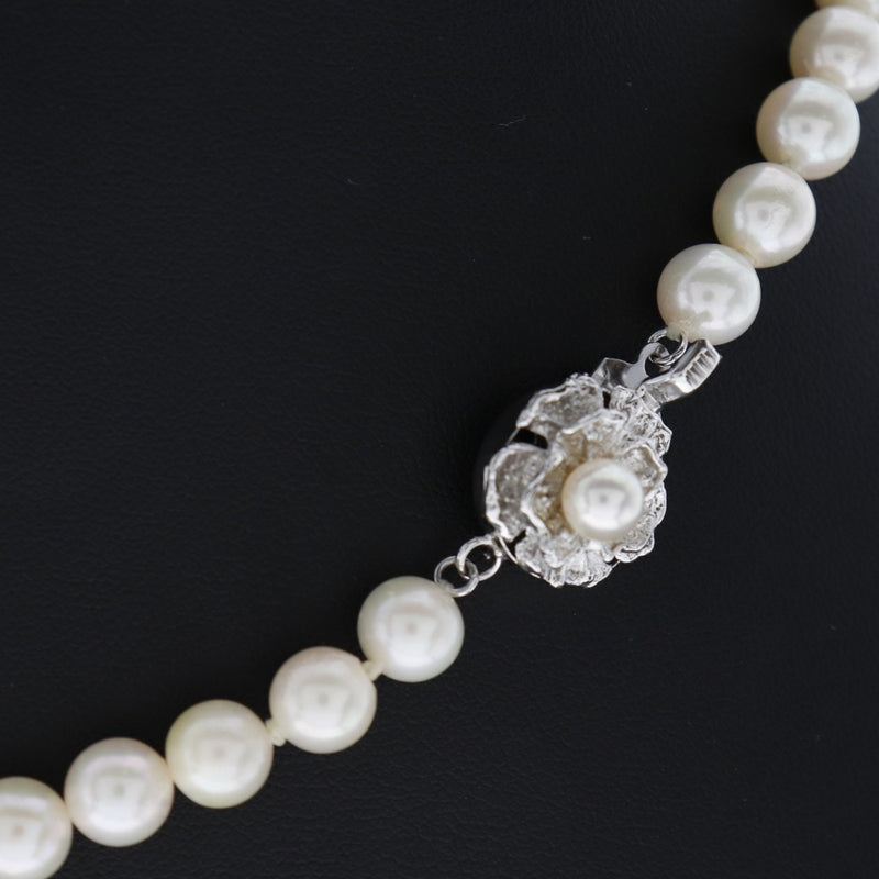 Pearl 7-7.5mm Pearl Ladies Necklace A-Rank