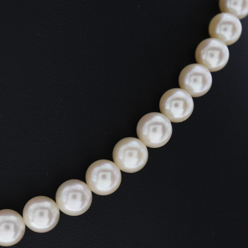 Pearl 7-7.5mm Pearl x Silver White Ladies Necklace