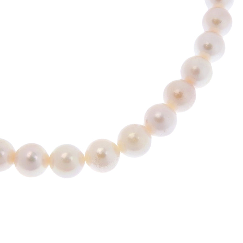 Pearl Necklace 8.0-8.5mm Pearl x Silver White PEARL Ladies A-Rank