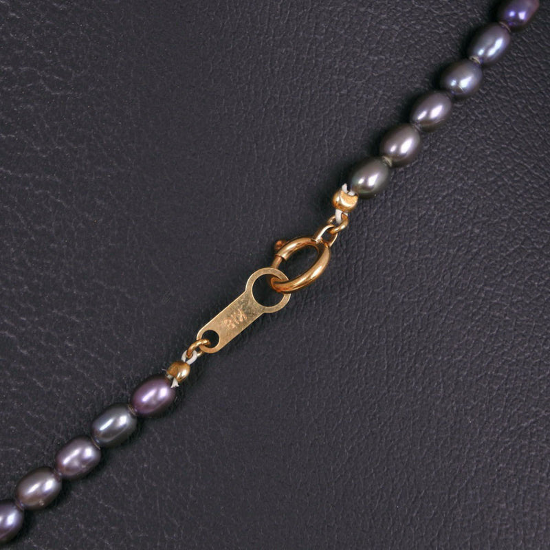 Collar de perlas Pearl Baby 3.0-3.2 mm Pearl x K18 Gold de oro amarillo Damas A-Rank