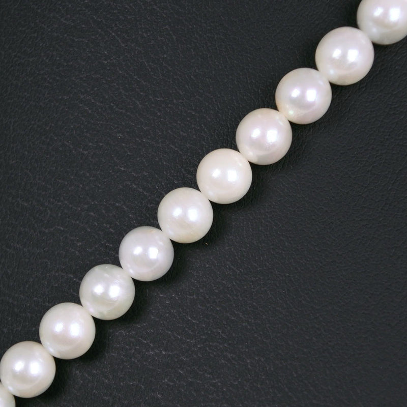 Pearl Long Lariet 6.5-6.9mm Pearl x Silver Ladies Necklace A-Rank