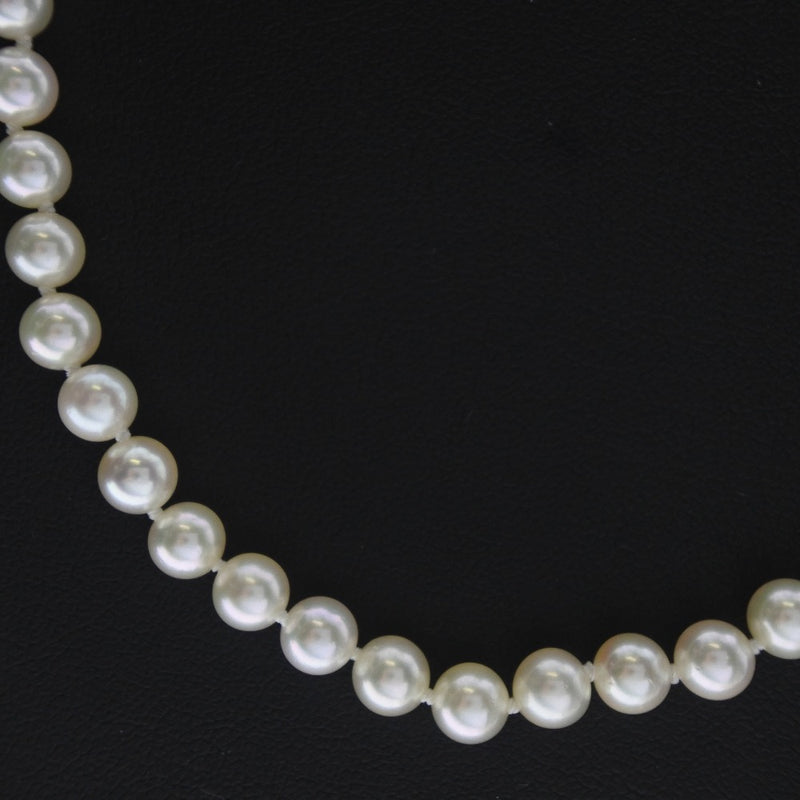 7.0-11.0毫米黑色珍珠（黑色蝴蝶珍珠）X银女子项链