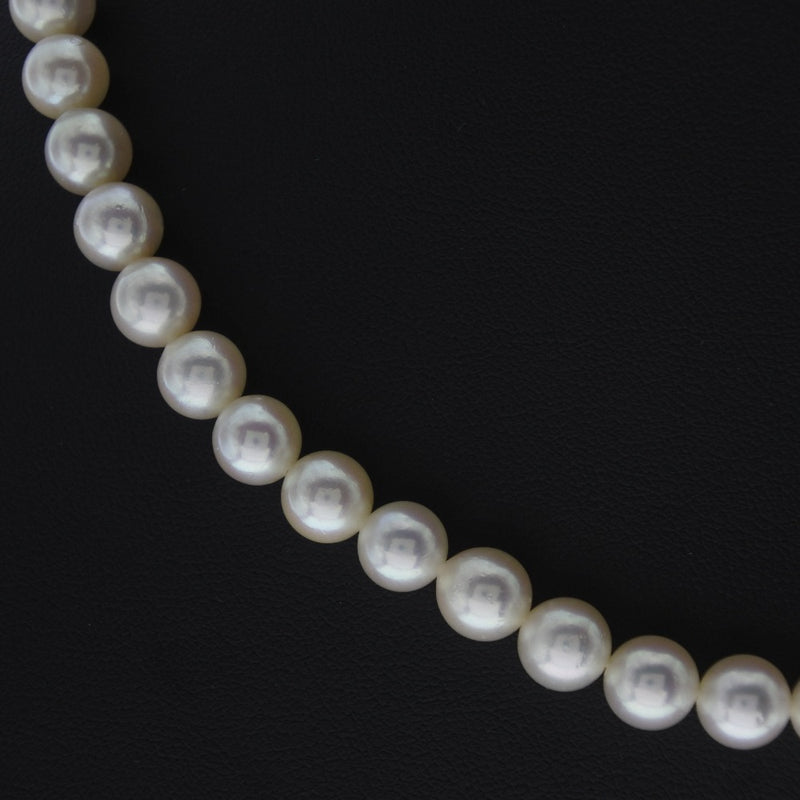 Pearl 7.0-7.5mm Pearl x Silver Ladies Necklace A Rank