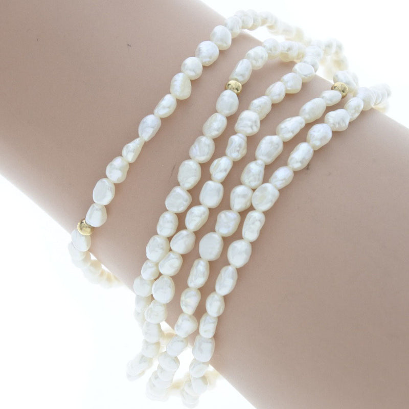 Pearl Pearl White Ladies Bracelet