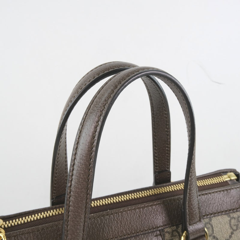 [GUCCI] Gucci Offidia GG Small 2WAY Shoulder 547551 Handbag GG Sprem Canvas Tea Ladies Handbag A Rank