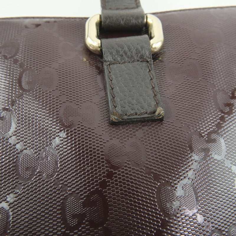 [GUCCI] Gucci GG Imprime 272347 Handbag PVC Coating canvas tea unisex handbag