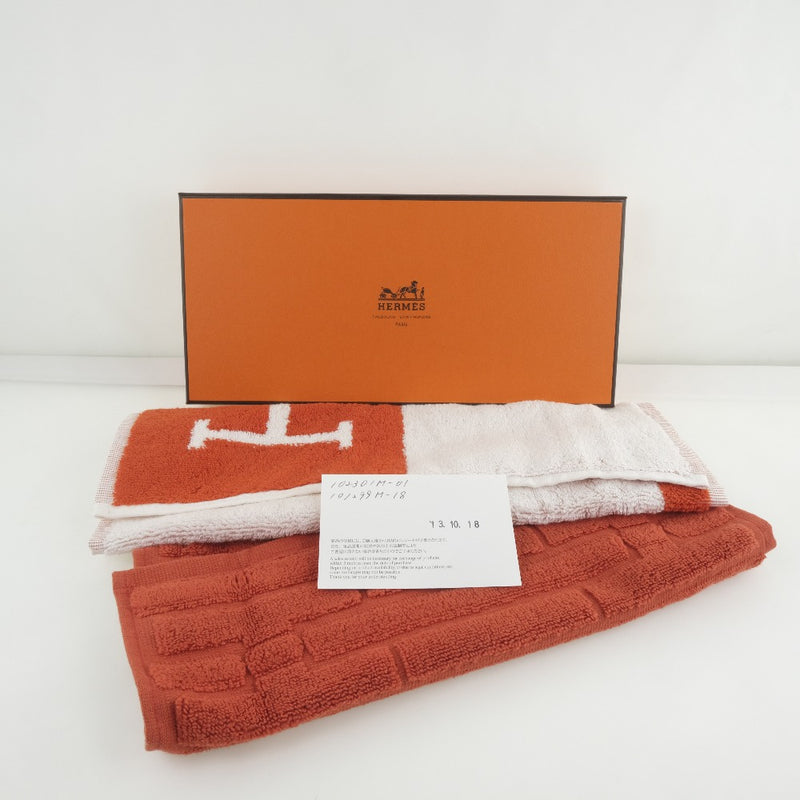 HERMES] Hermes 2 sheets set 102301m-01/101299M-18 towels Cotton