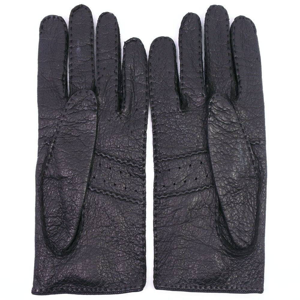 楽天市場】HERMES エルメス Hロゴ グローブ 革手袋 レザー ブラック 黒