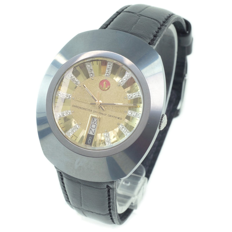 【美品】ラドー ◆ RADO ダイヤスター 自動巻き 腕時計 ビンテージ 649ミカヅキ