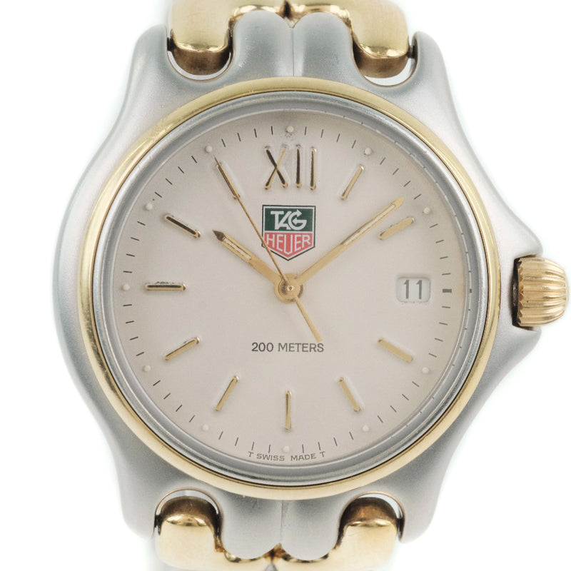 [TAG HEUER] TAG Hoire Cell S05.013m Watch Stainless Steel x Gold Plating Quartz Men's Ivory Dial Watch