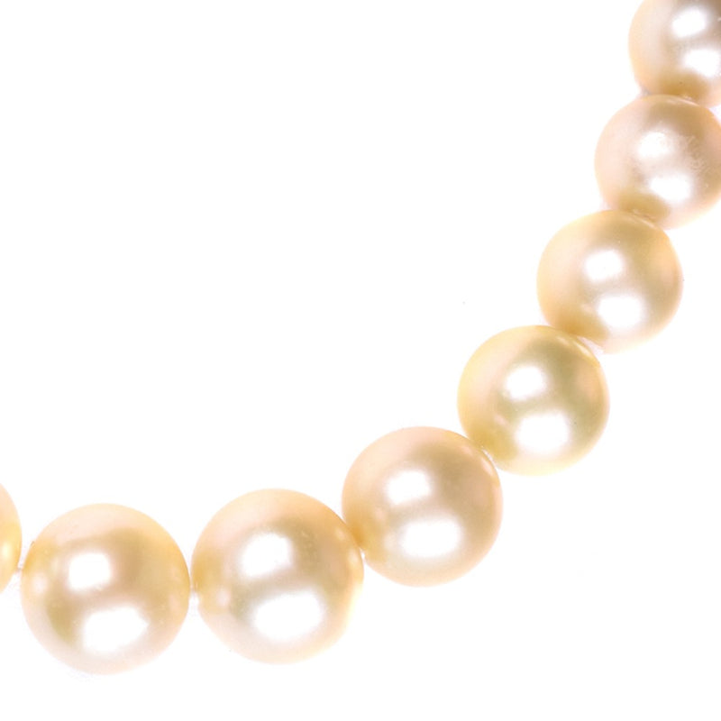 ゴールデンパール 真珠 ネックレス
9～12ｍｍ K18イエローゴールド レディース