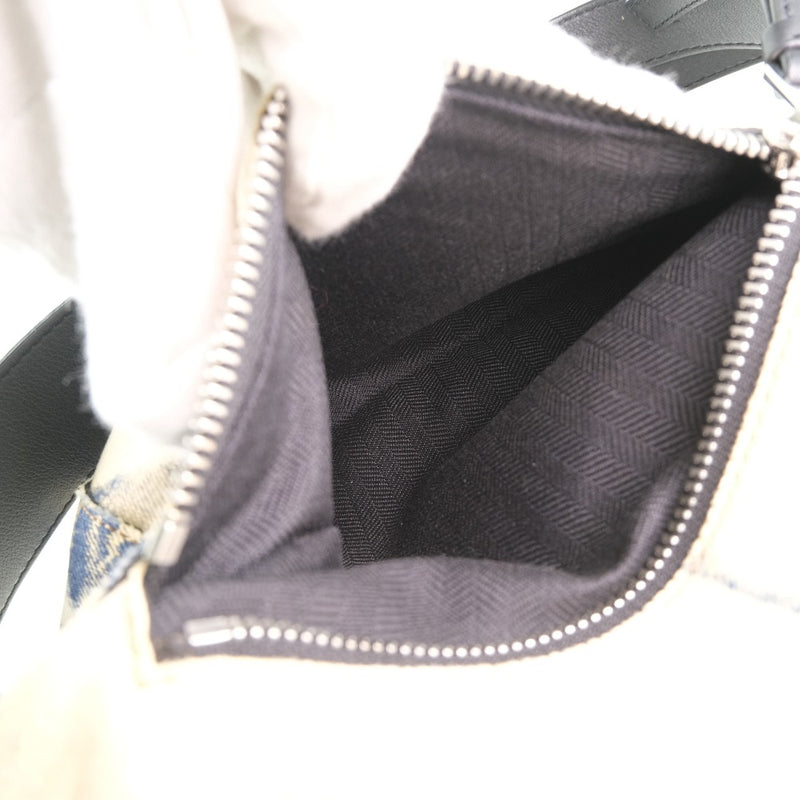 Loewe] Loewe 带有带状带的拼图袋312.50.S20手袋牛仔白女士手提包