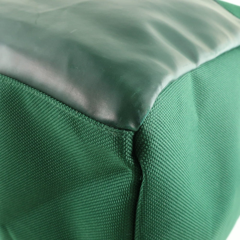 [HERMES] Hermes EAU D'ORANGE VERTE Boston Bag Canvas Green Unisex Boston Bag A-Rank