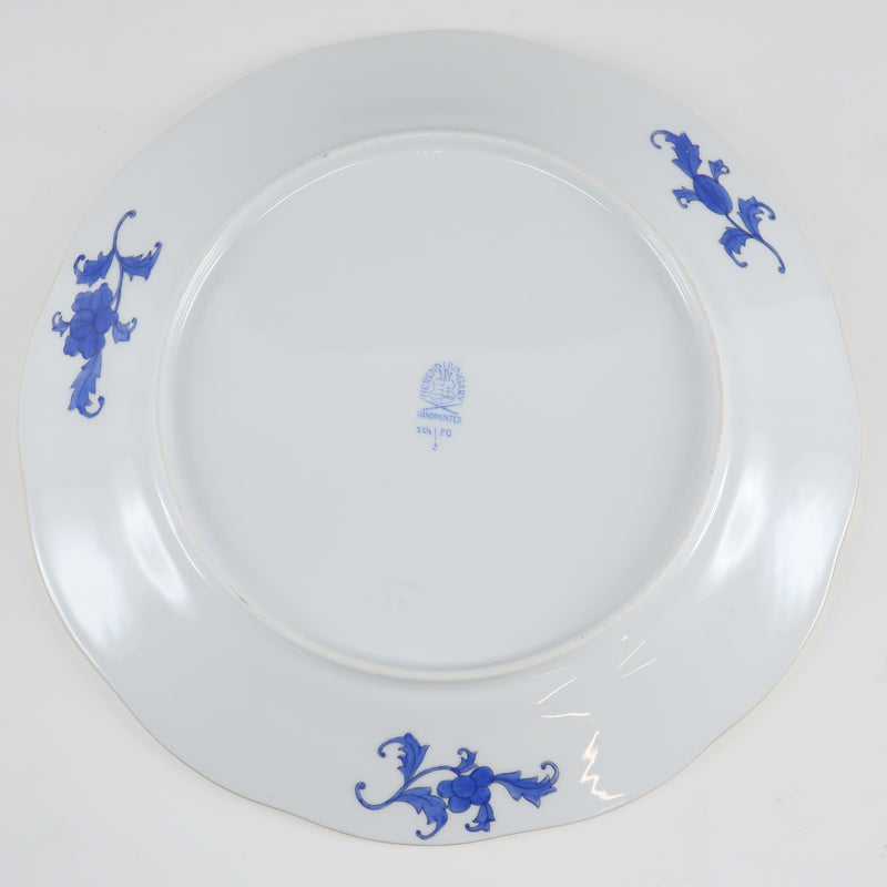[HEREND] Helend Poisson Plate × 2 Ø25.5 (CM) 517/PO Vigera porcelana Vigera azul A Rank