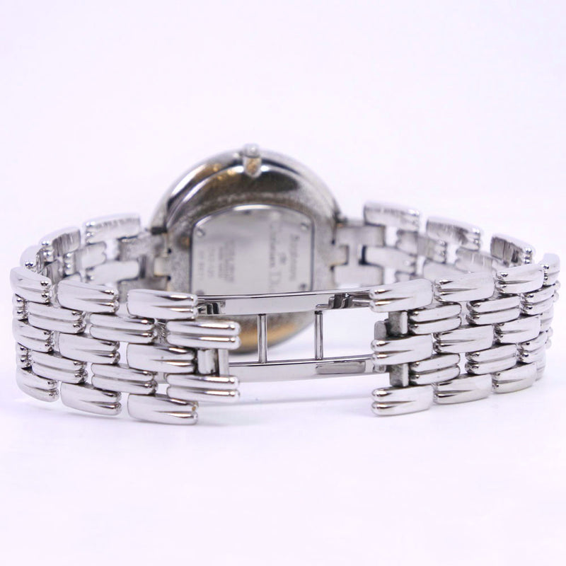 [DIOR] Christian Dior Bagira D47-120 Watch Stainless Steel Quartz Unisex Gray Dial Watch