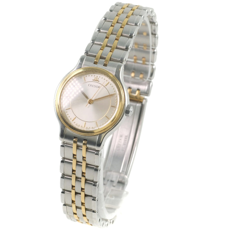 SEIKO】セイコー クレドール 腕時計 コンビ 7371-0040 ゴールド ...
