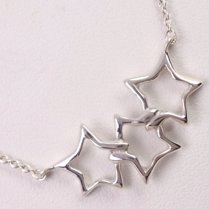 TIFFANY & CO. Tiffany Triple star necklace Silver  Ladies