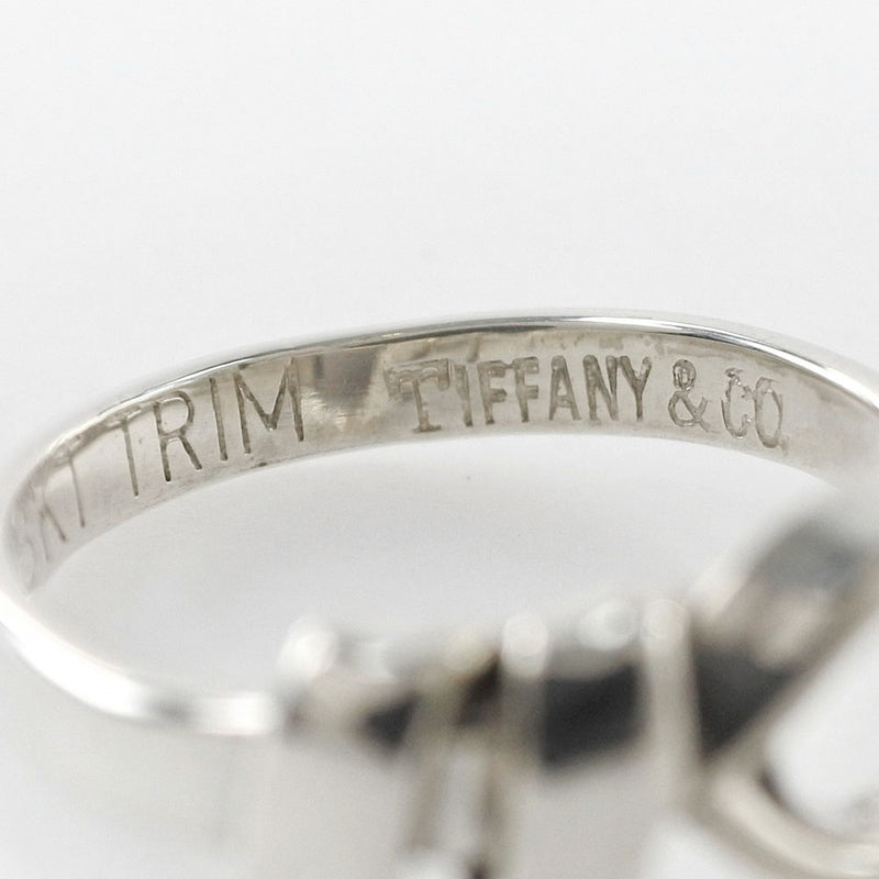 [TIFFANY & CO.] Tiffany Hook & Ring / Ring Silver 925 × K18 Yellow Gold No. 11 Ladies Ring / Ring A-Rank