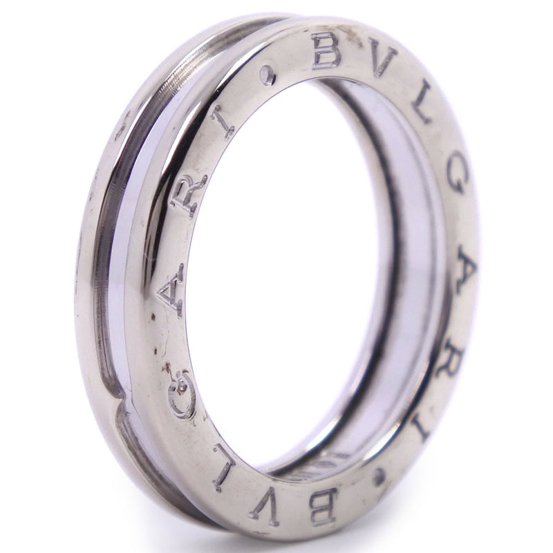 [BVLGARI] Bvlgari Bzero1 1 Band K18 White Gold Size 17.5 Men's Ring A-Rank