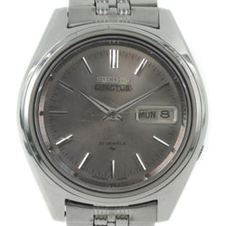 [Seiko] Seiko 5actus 7019-7060 Watch Stainless Steel Automatic Men's Gray Dial Watch B-Rank