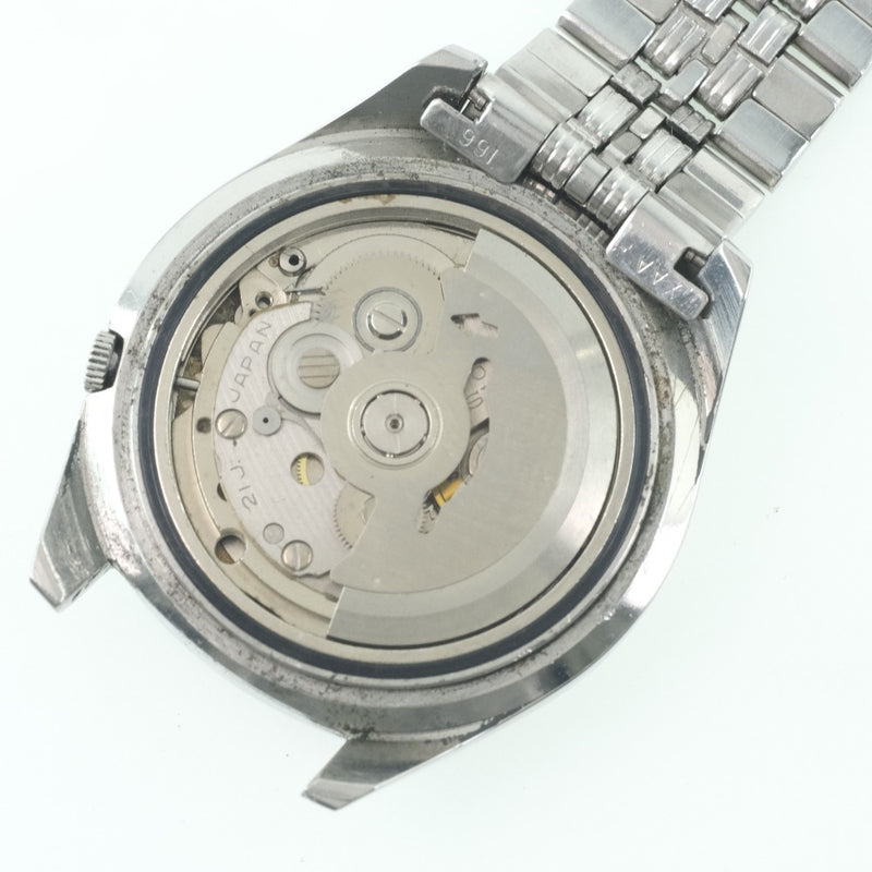 [SEIKO] SEIKO 5ACTUS 7019-7060 시계 스테인리스 스틸 자동 남성 회색 다이얼 시계 B 순위