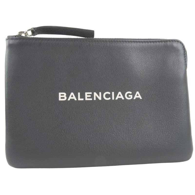 [Balenciaga] Balenciaga 
 Bolso de bolsillo de todos los días 
 Segunda bolsa 492465 Calf Black Sporter todos los días unisex A+Rank