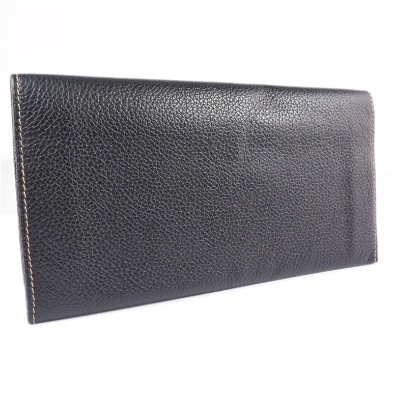 [DUNHILL] Dunhill wallet leather black ladies