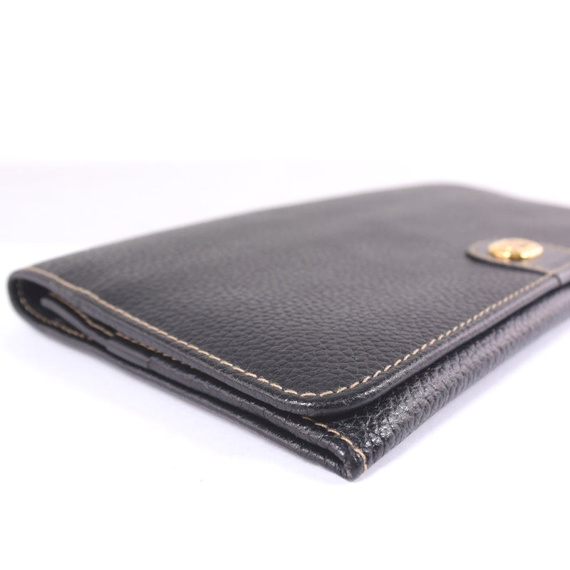 [DUNHILL] Dunhill wallet leather black ladies