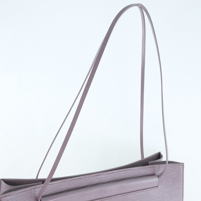 [Louis Vuitton] Louis Vuitton Croisette PM M5249B Epireather Lillak Gray Mi1010雕刻女士手提袋