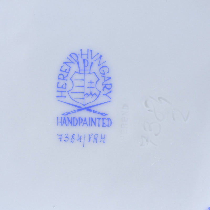 [HEREND] Helend Vienna Barb Basket 7384/VRH Tableware Porcelain Unisex Tableware A+Rank