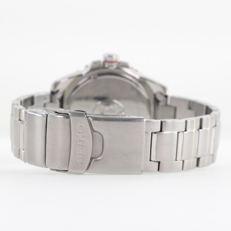 [Seiko] Seiko Prospex Solar Diver V157-0BT0 SBDJ017 Watch Stainless Steel Black Solar Watch Men's Watch A-Rank